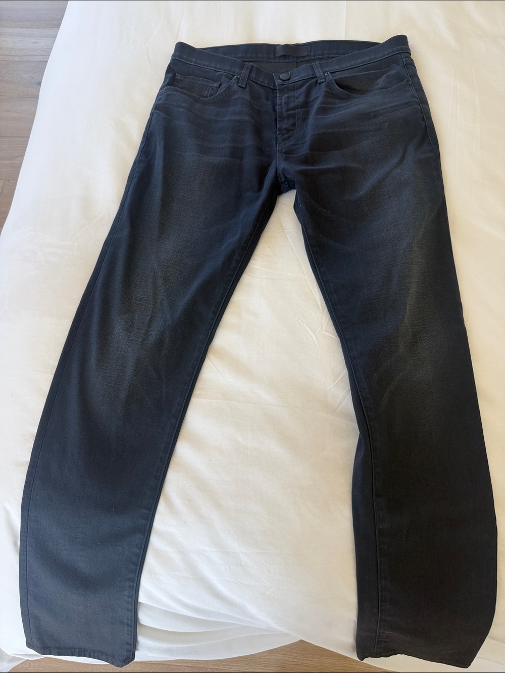 J Brand Men's Black Straight Jeans